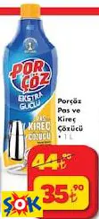 PORÇÖZ PAS VE KİREÇ ÇÖZÜCÜ 1 L